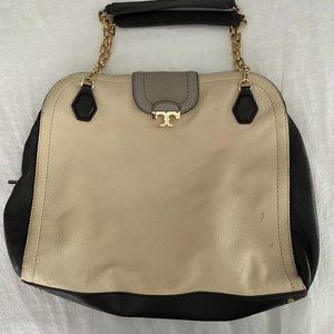 Tory Burch Leather Hobo Bag